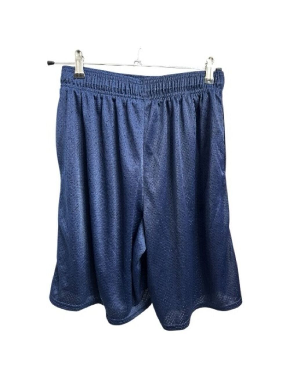 Russell Athletic Girls Navy Athletic Mesh Gym Shorts Size M - Picture 5 of 9
